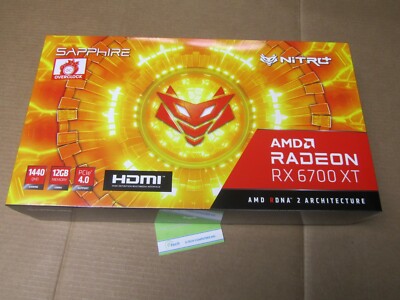 11306-01-20G - SAPPHIRE NITRO+ AMD Radeon RX 6700 XT, 12GB GDDR6
