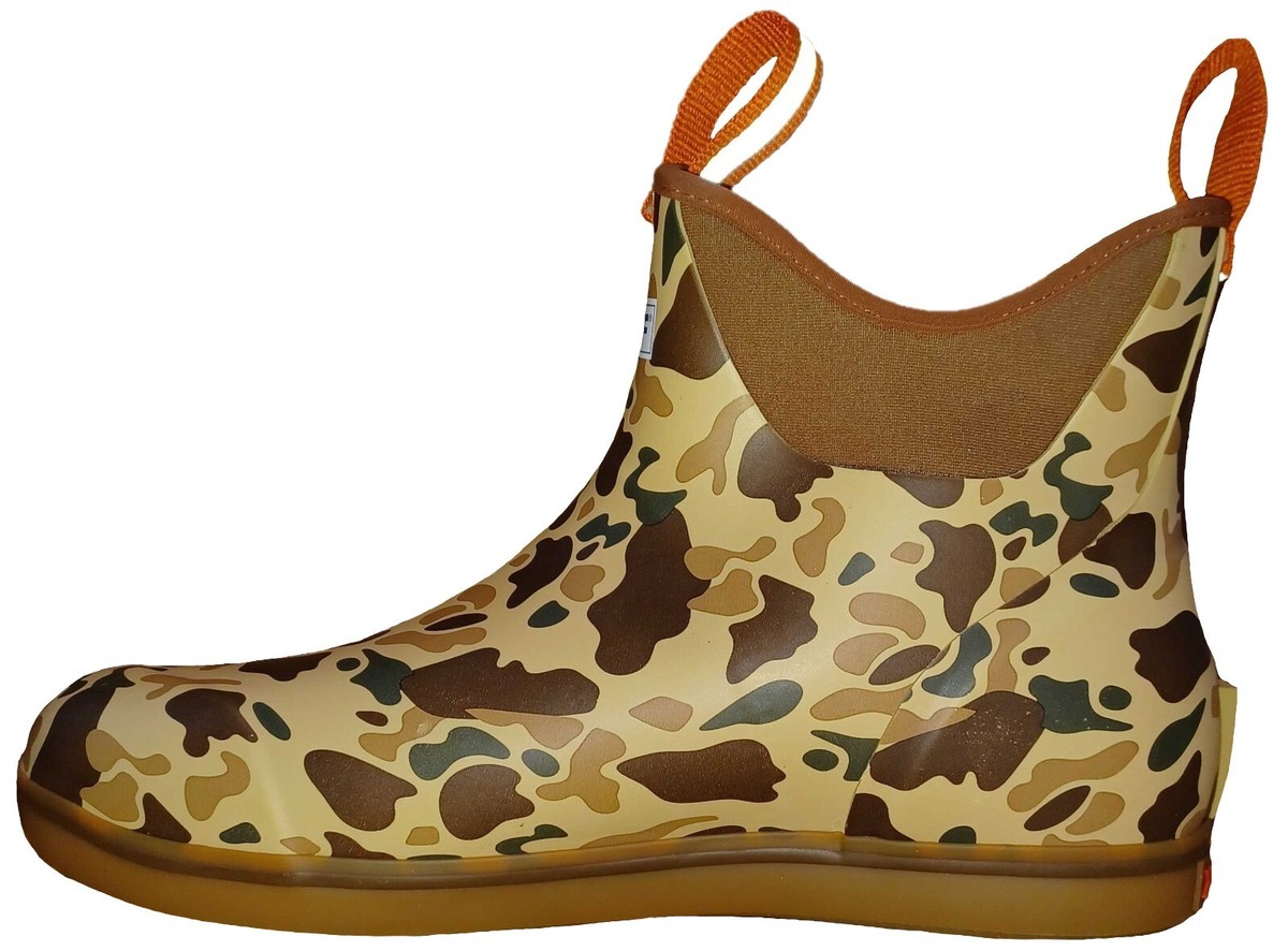 Xtratuf Men's in Ankle Deck Boot Duck Camo/Tan