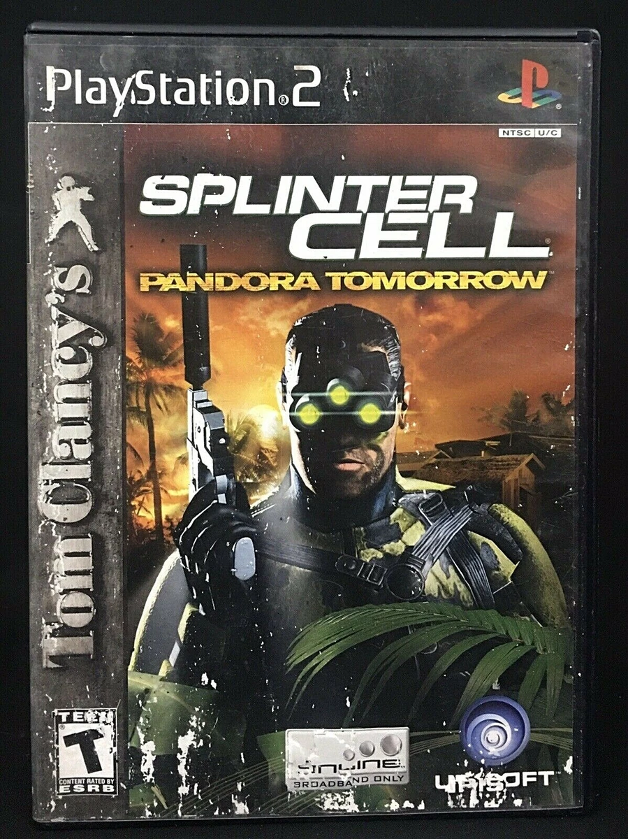 Tom Clancy's Splinter Cell Pandora Tomorrow Sony Playstation 2 Ps2 Game  COMPLETE 8888321606