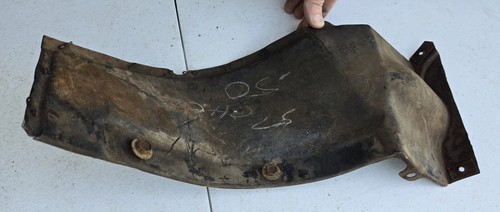 Old 1957 Chevy Bel-Air Lower Radiator Support Inner Fender Splash Guard - 第 7/7 張圖片