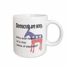 3dRose Democrats are sexy,,, Mug