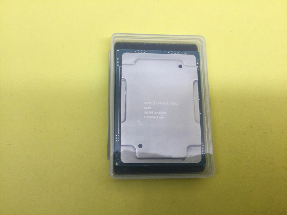 SR3B6 INTEL XEON PROCESSOR GOLD 6148 20 CORE 2.40GHZ 27.5MB 150W CPU - Image 3 of 3