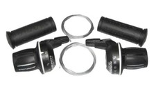 SRAM Comp 3.0 GripShift Set 3x7/3x8-fach | Drehgriffschalter inkl. Schaltzüge