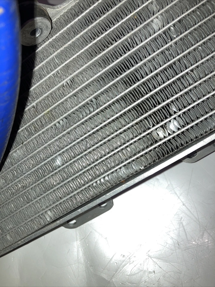 2005 YZ450F Left Side Radiator OEM Cooling System 5TA-1240A-00-00 Yamaha YZ450F - Image 3 of 4