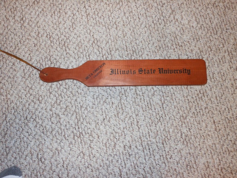 Vtg Beta Omicron Fraternity Illinois state Univ. 