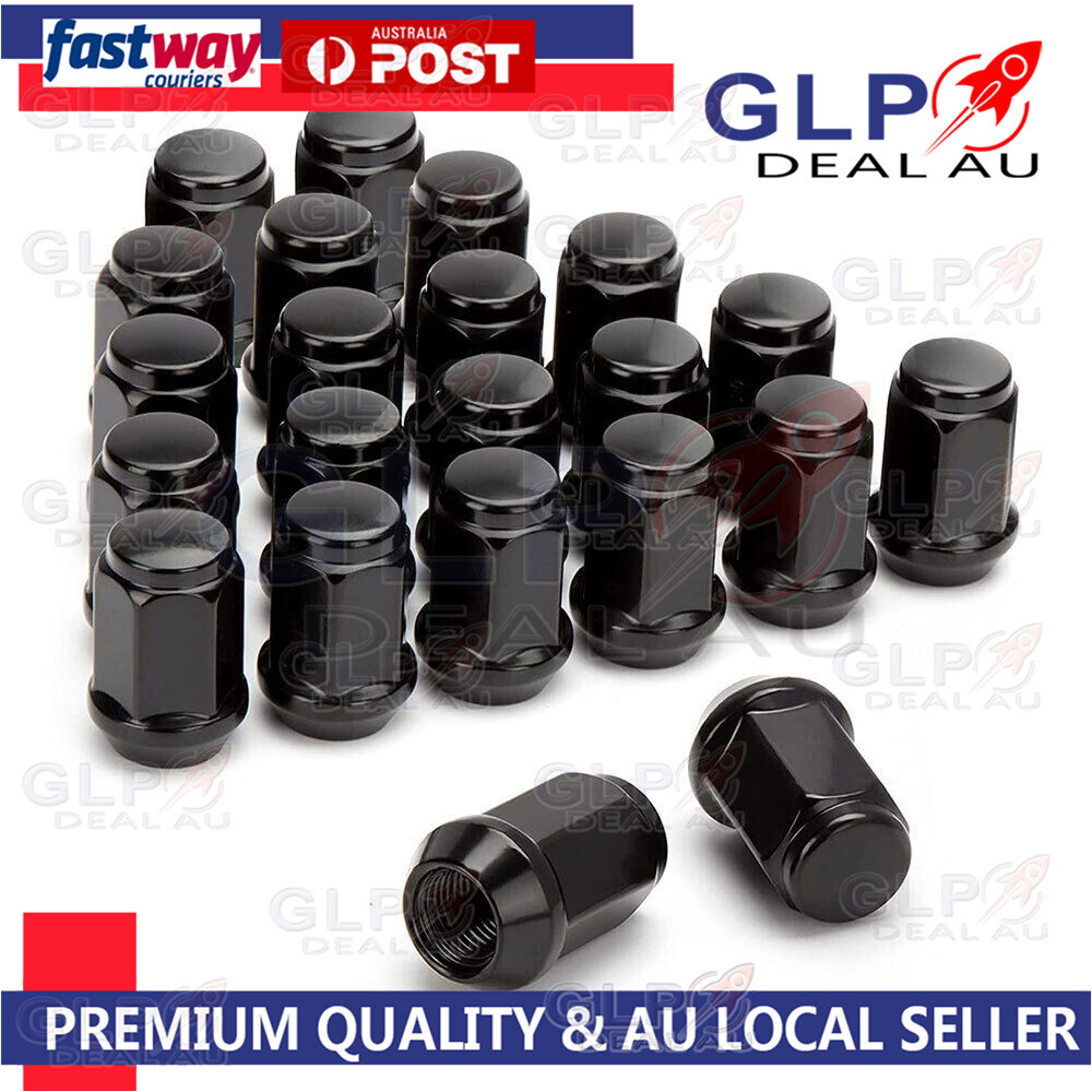 24PCS 12x1.5 Wheel Nut Lug Nuts For Ford Ranger Triton Bravo Sunraysia