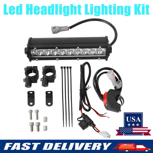 3pcs 7inch Work Pod Motorcycle LED Headlights fit for CRF110 2013-2021