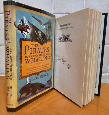 Signed Gideon Defoe (2005) The Priates! In an Adventure with Whaling, Fine