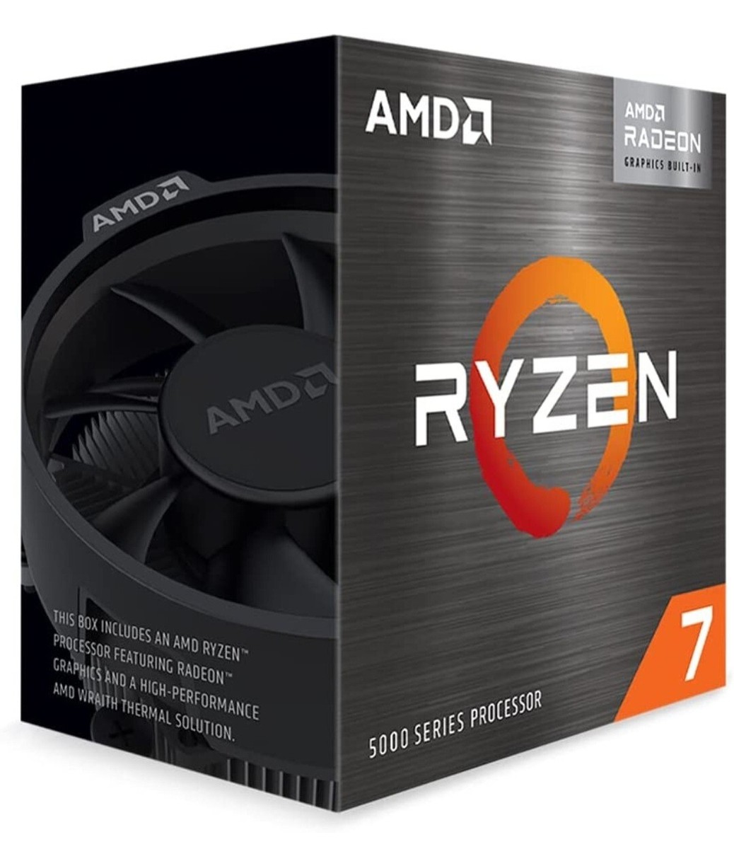 CPU AMD Ryzen 7 5700G CPU AMD Ryzen 7 5700G 8-Core 16-Thread 4.6GHz Socket AM4 Unlocked
