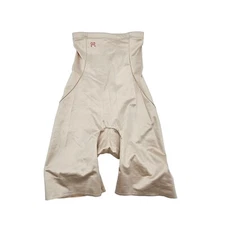 Ruby Ribbon High Waist Thigh Slimmer XS Pale Shapewear Firm Fitting Compressive