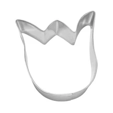 Tulip Rose Bloom Flower Cookie Cutter 3.25'' Metal Made in the USA