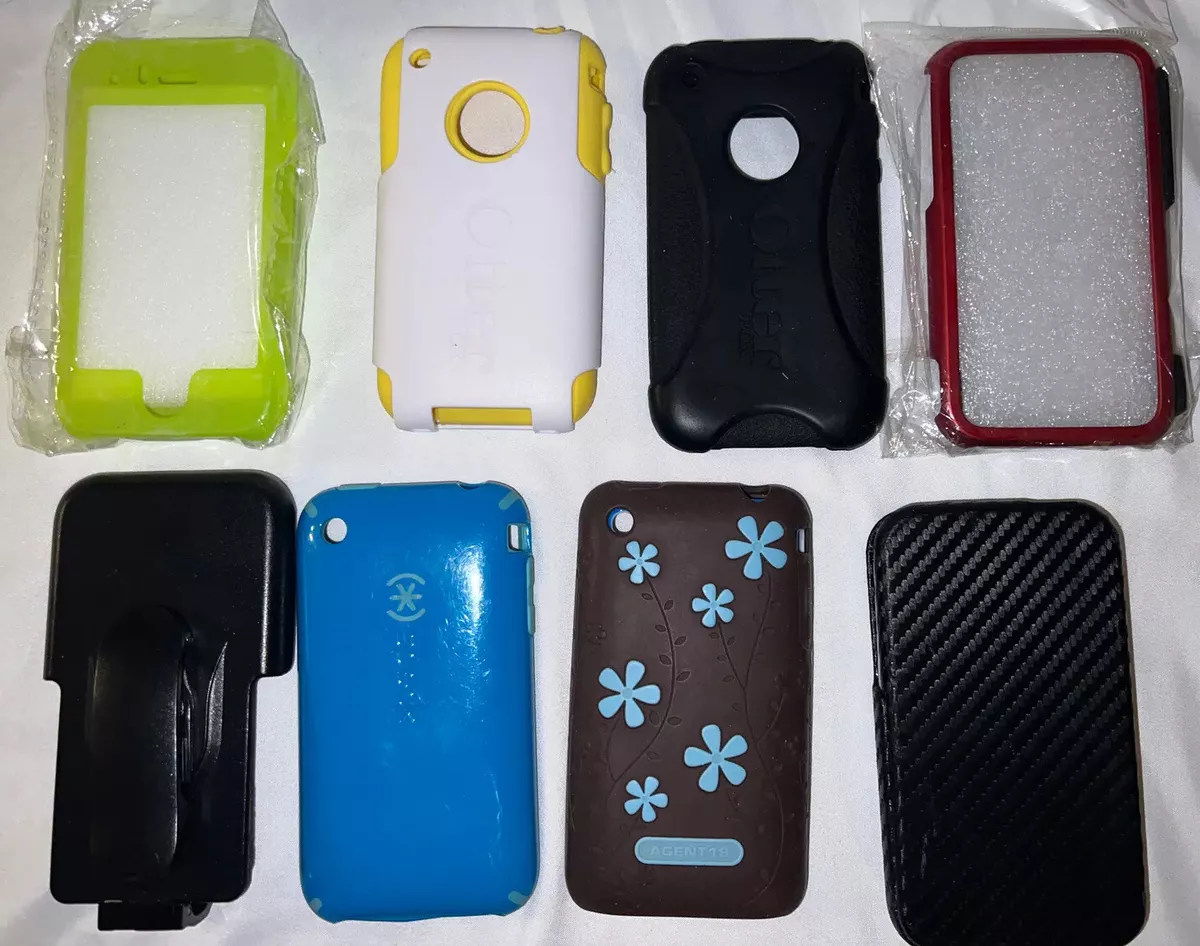 Cell Phone Case Bundle Of 8 Fitting iPhone3 16GB Outer box