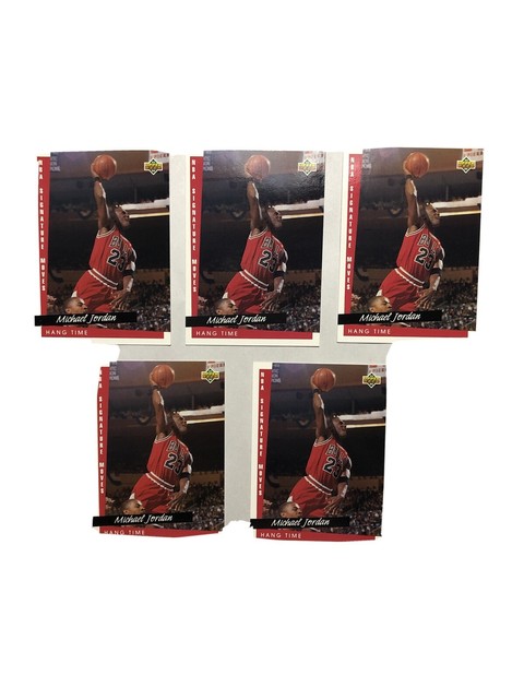  5 Lot 1993 94 Upper Deck Michael Jordan Hang Time 237 EBay