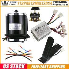 24V 500W Brush Motor Controller Reverse Pedal Kit For E-Bike Scooter Go Kart ATV