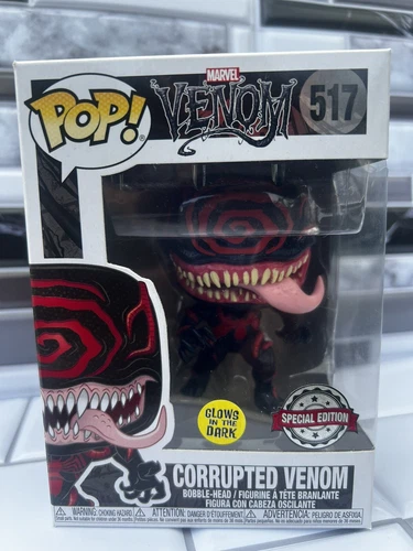Funko Pop Marvel Corrupted Venom #517 GITD Edición Especial