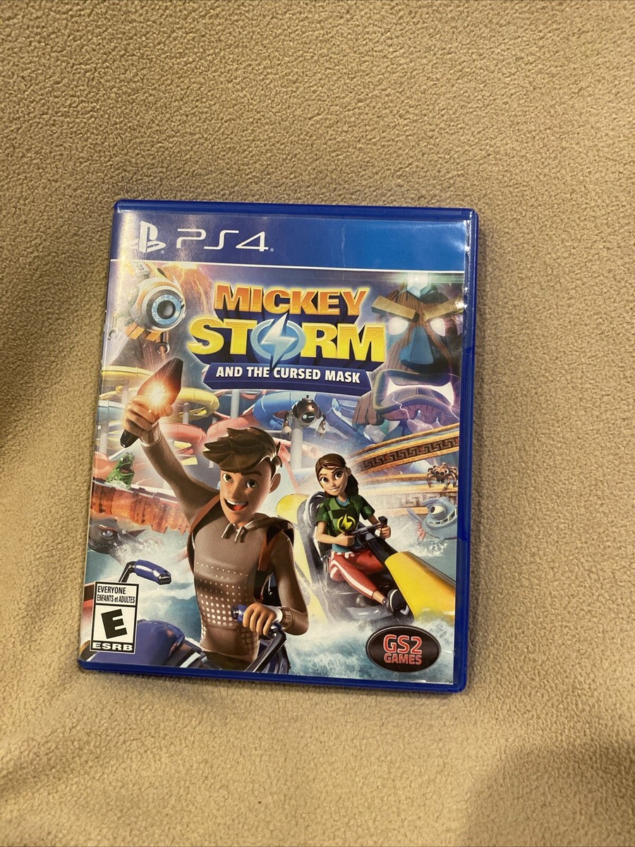 Mickey Storm and the Cursed Mask Sony PlayStation 4 Video Game PS4 