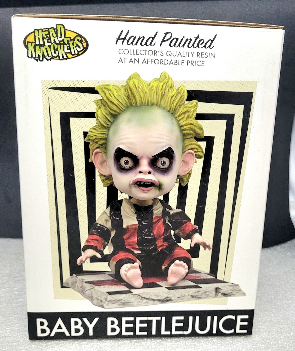 BABY BEETLEJUICE 2024 A. D. Head Knockers Authentic NECA Movie