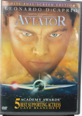 The Aviator (2-Disc Full Screen Edition) - DVD - VERY GOOD