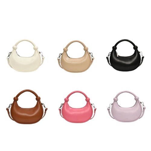 PU Leather Handbag for Women Korean Styles Shoulder Bag Simple Crossbody Bag