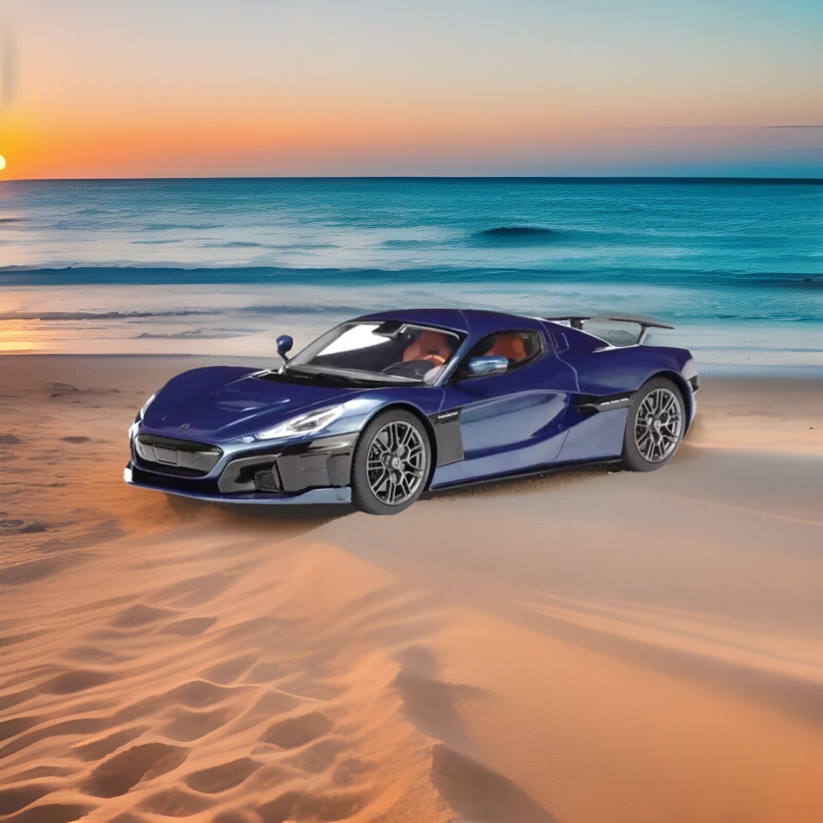 GT Spirit Rimac Nevera 2021 blue GT405