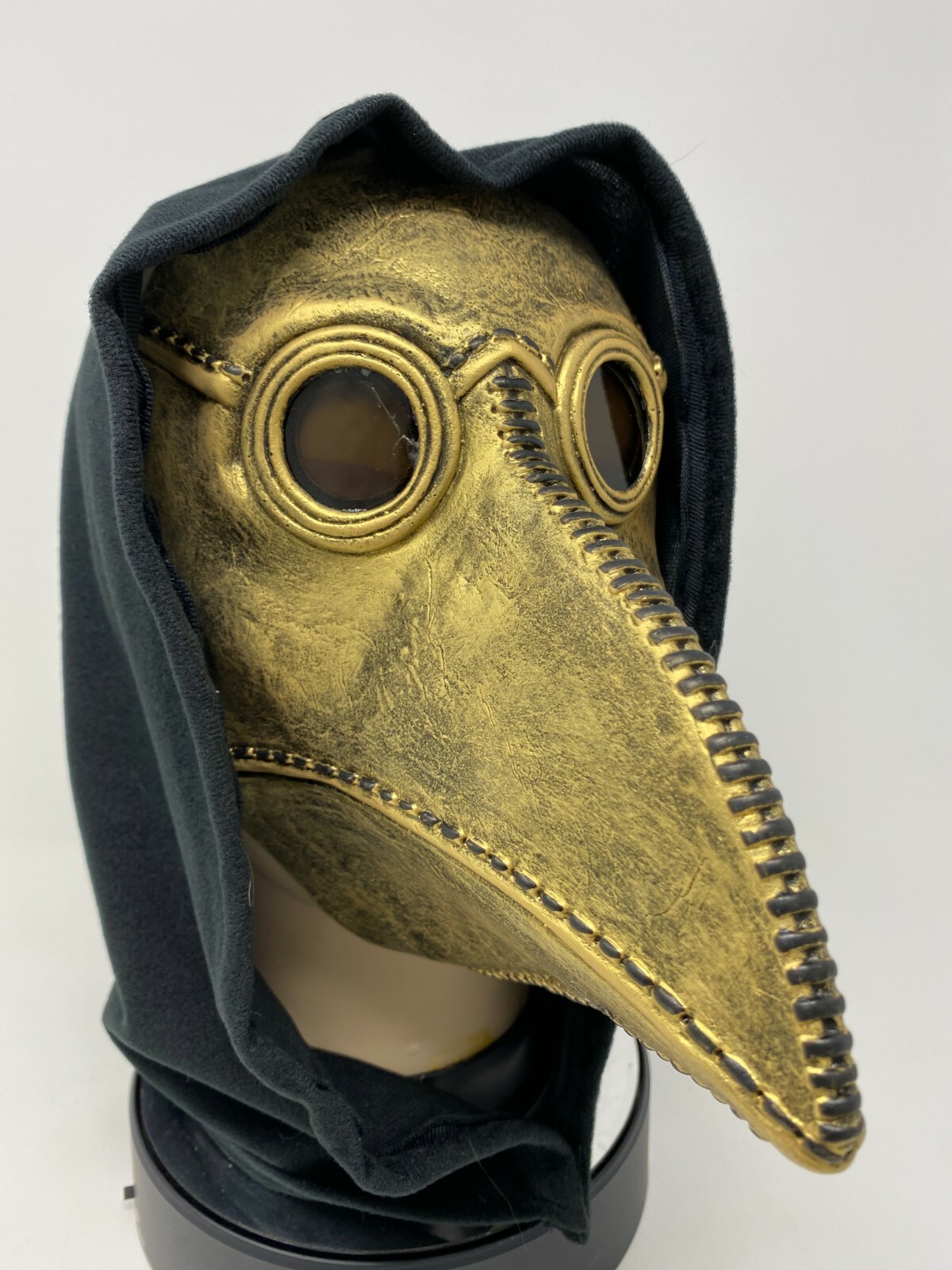 Masque docteur peste masques long nez latex oiseau steampunk corbeau — free download