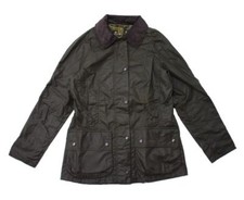 Barbour Classic Ladies Beadnell Waxed Jacket In Olive