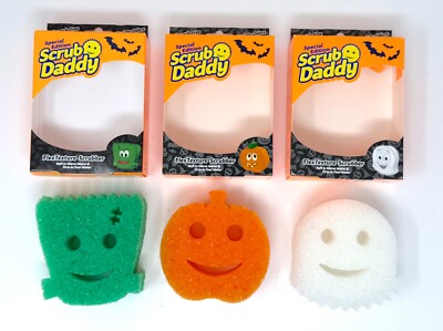 YOU CHOOSE ONE Scrub Daddy Special Edition Halloween Frankenstein Pumpkin Ghost