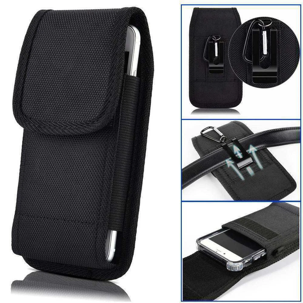 Moex Custodia Orizzontale Con Clip Per Cintura Per BlackBerry KEY2 LE – Pelle PU, Chiusura Magnetica