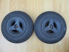  2 Permobil 2.50-3 Caster Wheels 210x65 Power Wheelchair, READ - FAST SHIPPING