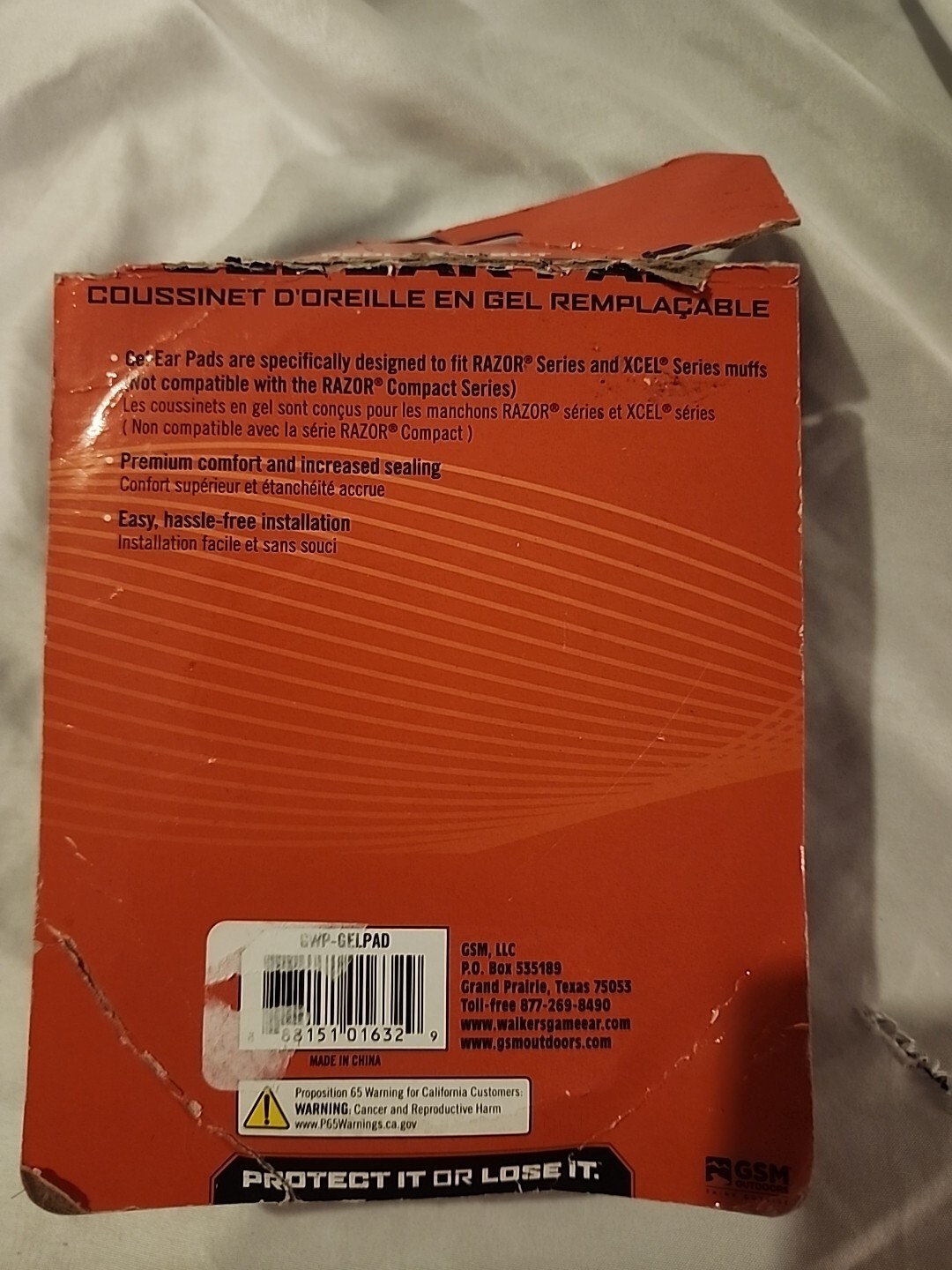 Walker's Game Ear GWPGELPAD Gel Filled Ear Pad eBay