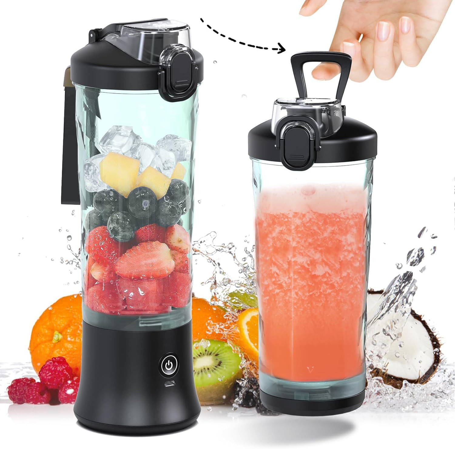 20oz Portable Blender - Personal Blender for Shakes and Smoo