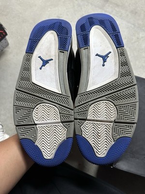 Air Jordan 4 Retro Black Motorsports Alternate 2017 Blue White