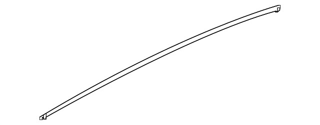 Genuine Subaru Upper Molding 62186AN05A