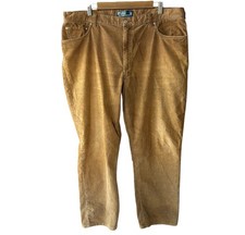 Polo Ralph Lauren Corduroy Pants Mens 40 X 30 Brown Cotton Measures 40 X 29