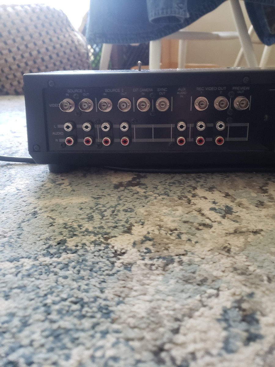 Panasonic WJ-MX10 Video Mixer Tested & Works! | eBay