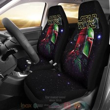 Star Wars The Mandalorian Mask Galaxy Car Seat Covers Limited Edition Star Wars The Mandalorian Mask Galaxy Car Seat Covers Limited Edition