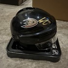 Leo Carlsson Autographed Signed Anaheim Ducks Mini Helmet Fanatics COA — photo 1