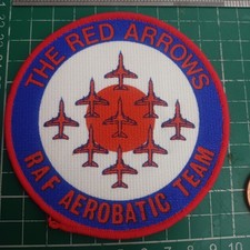 Red Arrows Flight Suite Patch / Shoulder Cloth Badge.