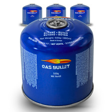 Gas Bullet    Gaskartusche 500g mit Schraubve...