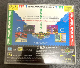 SONIC CD  SEGA  MEGA CD MEGADRIVE
