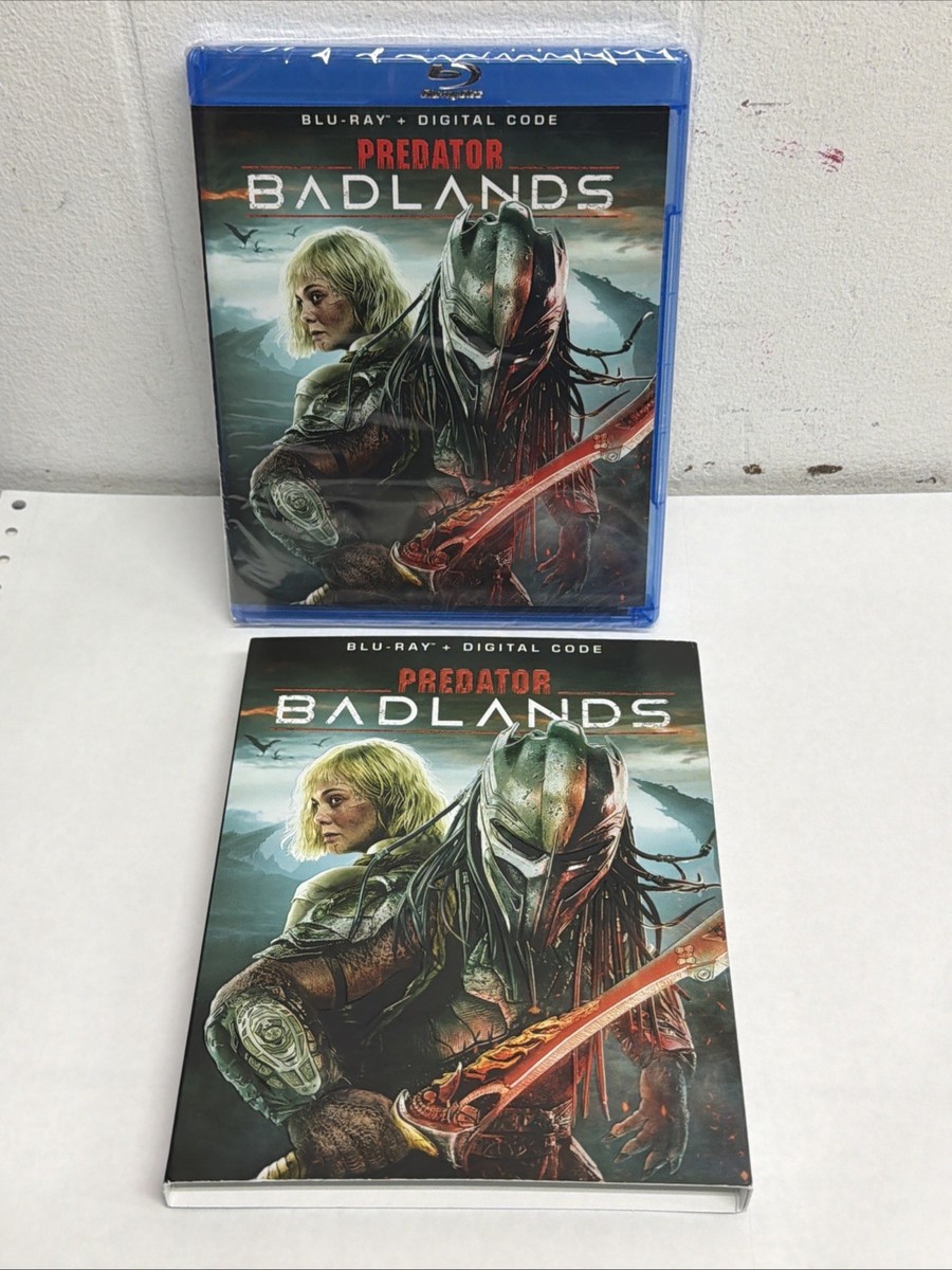 Predator: Badlands (Blu-ray + Digital) Factory Sealed With Slip
