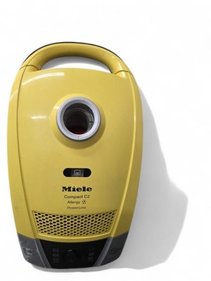 Miele Compact C2 Allergy PowerLine Bagged Canister Yellow Vacuum