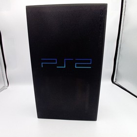 PS2 PlayStation 2 Console Midnight Black SCPH-50000 Boxed Manual Japanese Tested