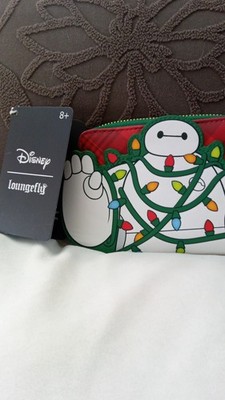 Loungefly Disney Big Hero 6 Baymax Christmas Wallet Red/Green/White Medium