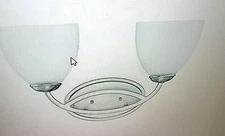 Park Harbor PHFVL1052BN Rowanty 2 Light 16" Wide Bathroom Fixture 