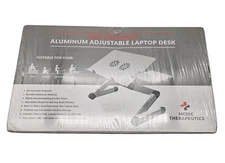 Medic Therapeutics Adjustable Laptop Desk with Cooling Pad / Mouse Pad / LED