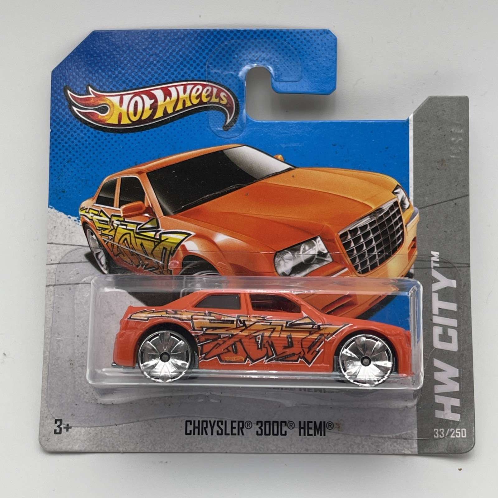 Hot Wheels Chrysler 300C HEMI 33/250 Short Card Graffiti HW City 2013