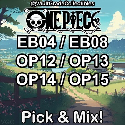 One Piece TCG Japanese Singles (EB04/EB08/OP12 OP15) | Pick Your Cards!