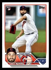Cody Morris 2023 Topps #507 Cleveland Guardians BASEBALL ROOKIE *082