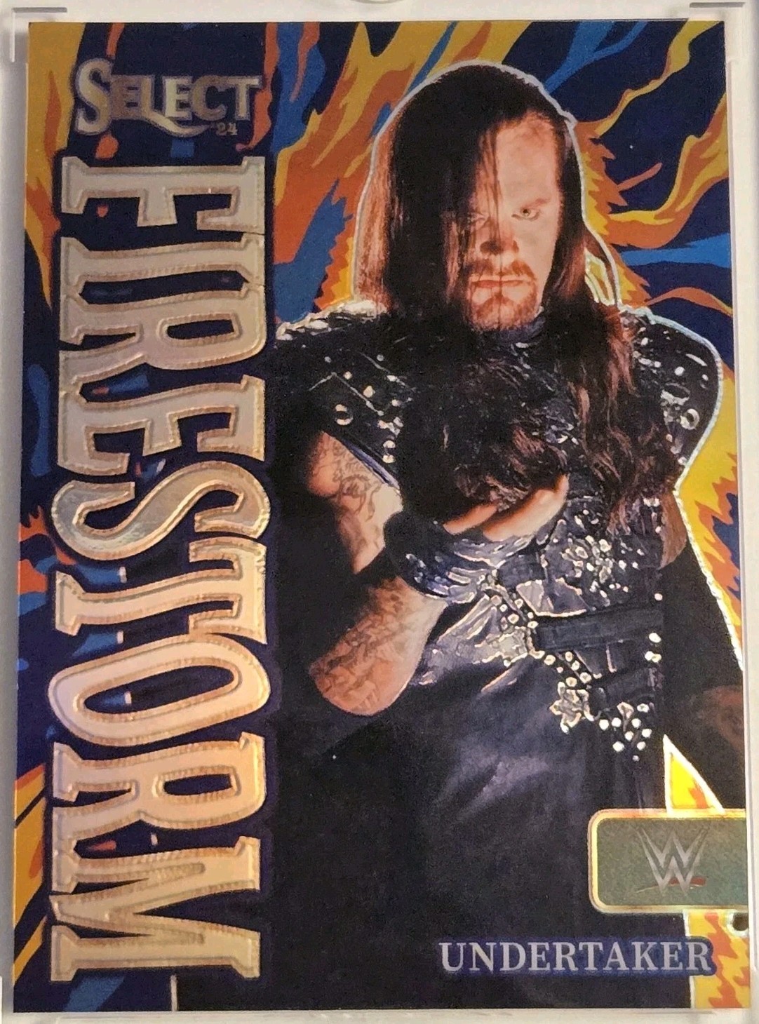 2024 Panini Select Undertaker Firestorm Prizm Case Hit SSP